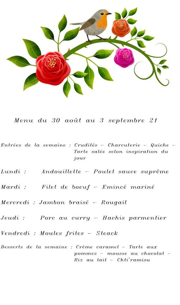 Le Relais du Couesnon à Saint Marc sur Couesnon - Menu Image 1