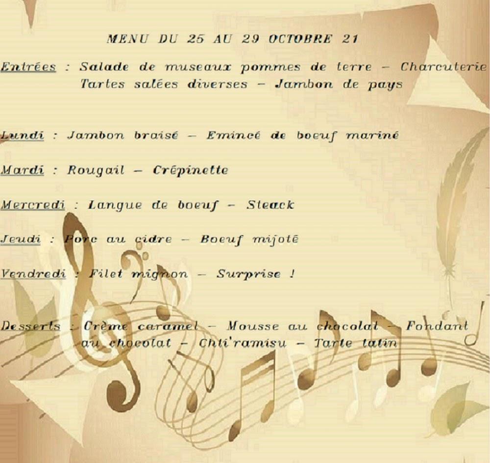 Le Relais du Couesnon à Saint Marc sur Couesnon - Menu Image 3